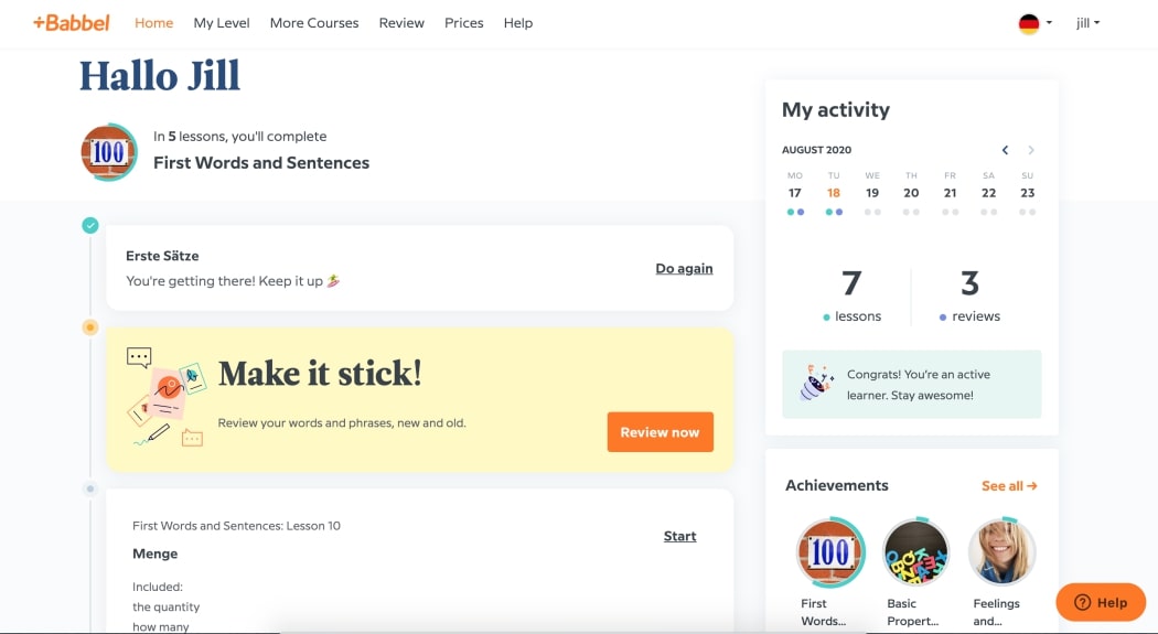 babbel ai tool for education