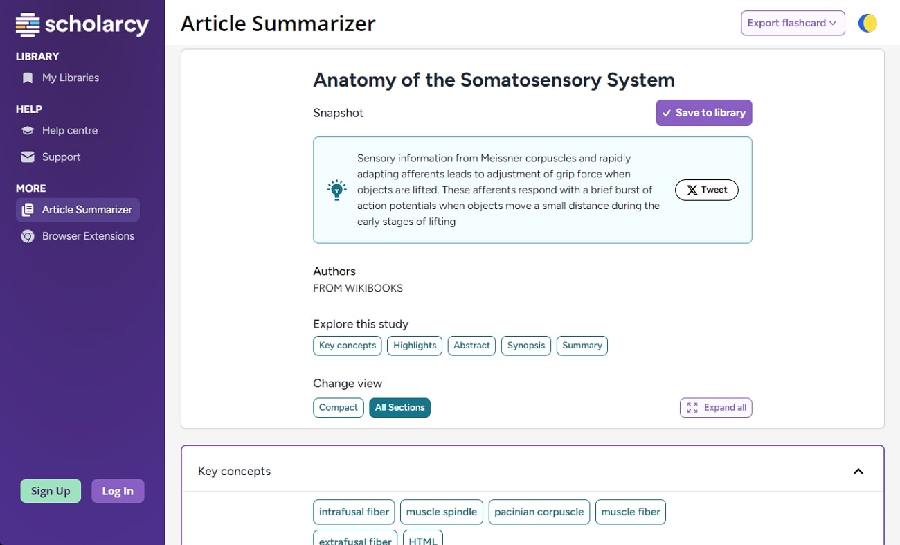 scholarcy pdf summarizer