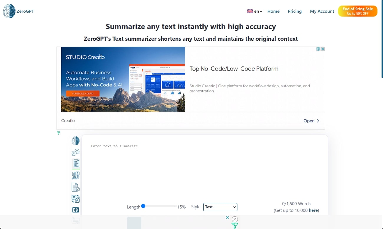 zerogpt pdf summarizer