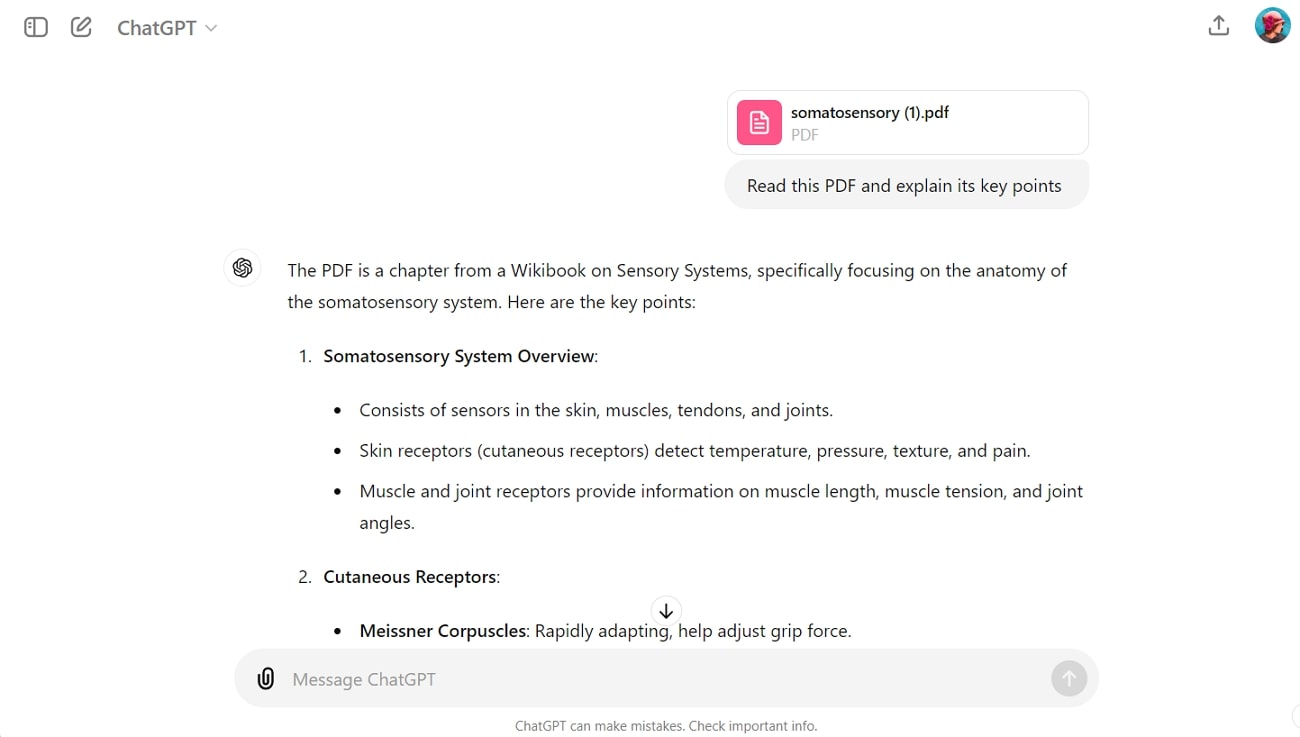 ask chatgpt to explain key points