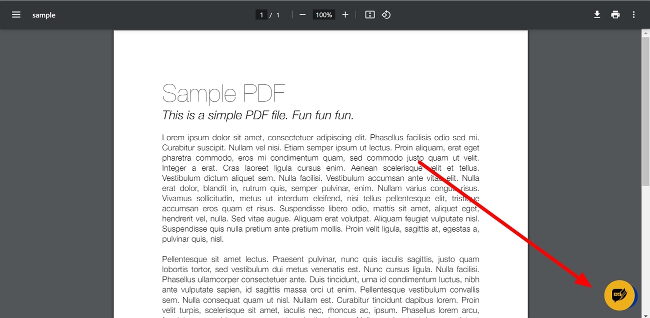 access askyourpdf feature