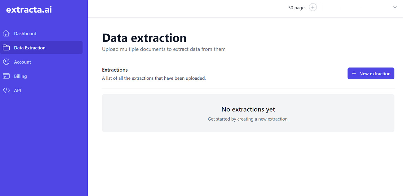 extracta pdf data extractor