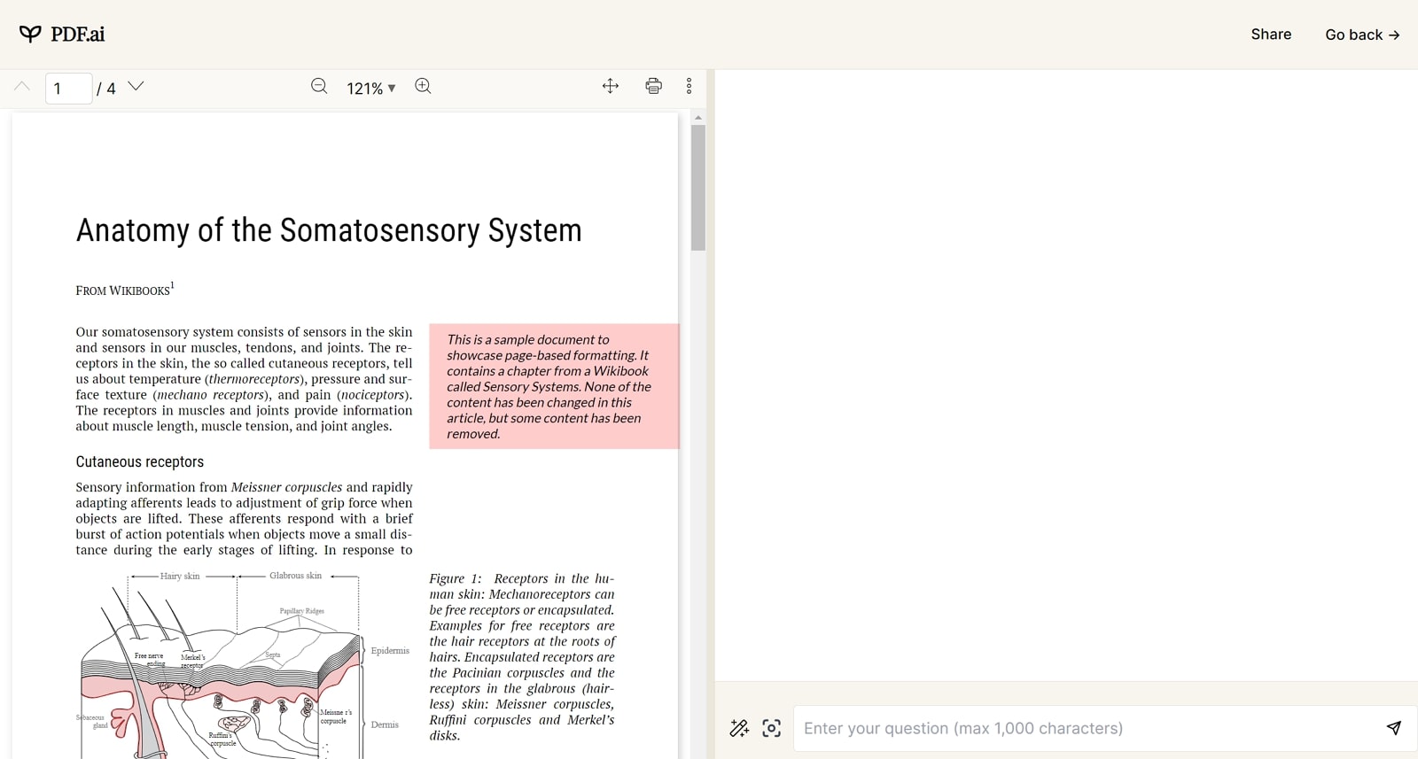 pdf ai summarization pdf