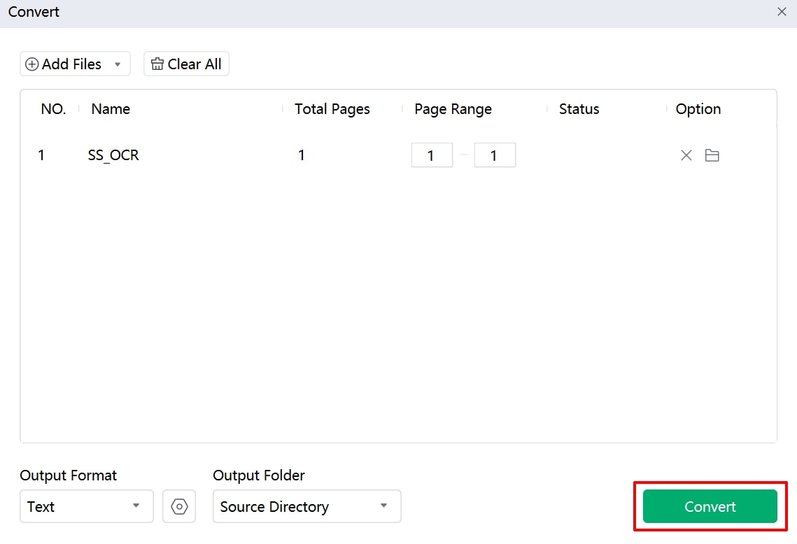 adjust convert settings