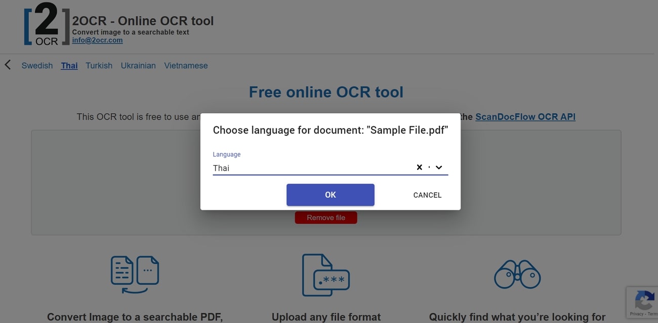 2ocr thai ocr