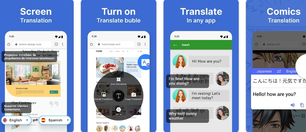 screen translation image translator