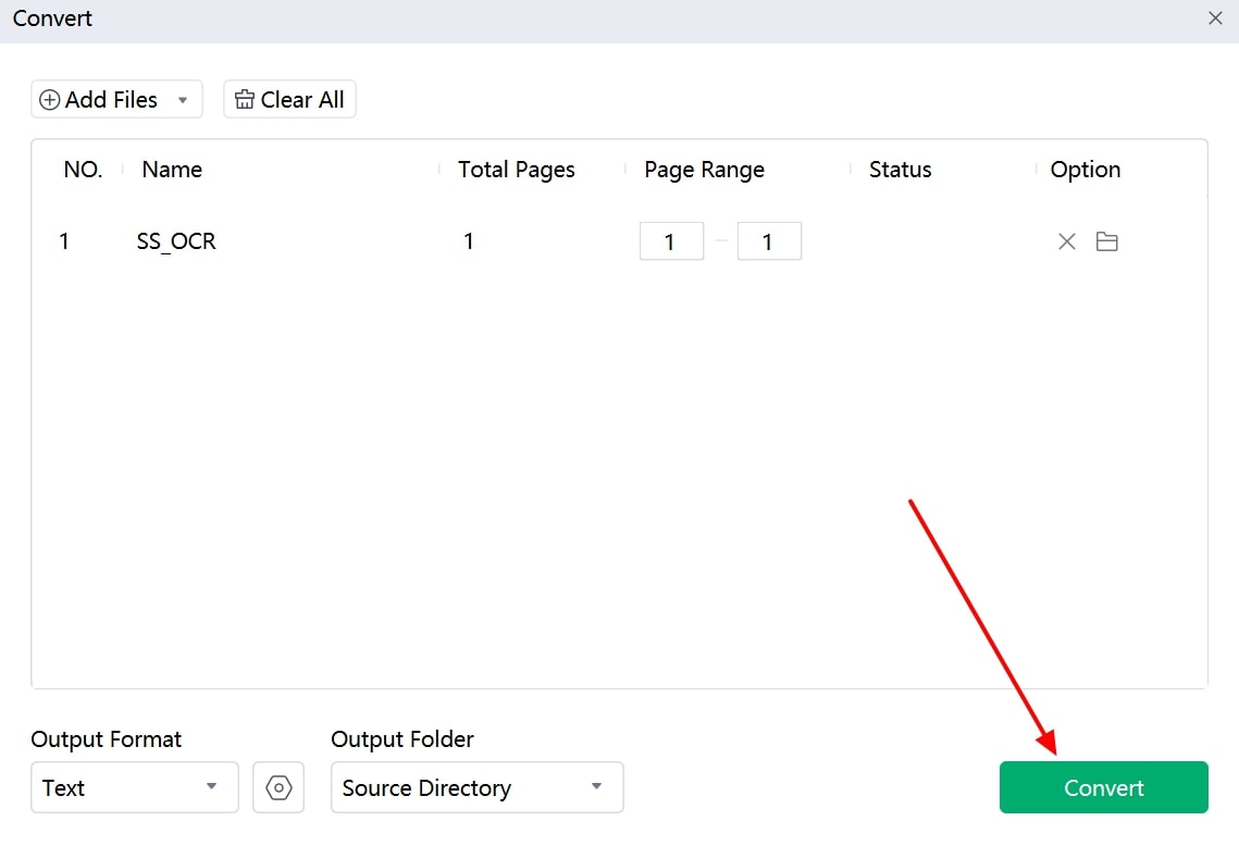 adjust convert settings