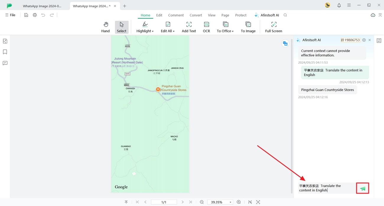 access translation using afirstsoft ai