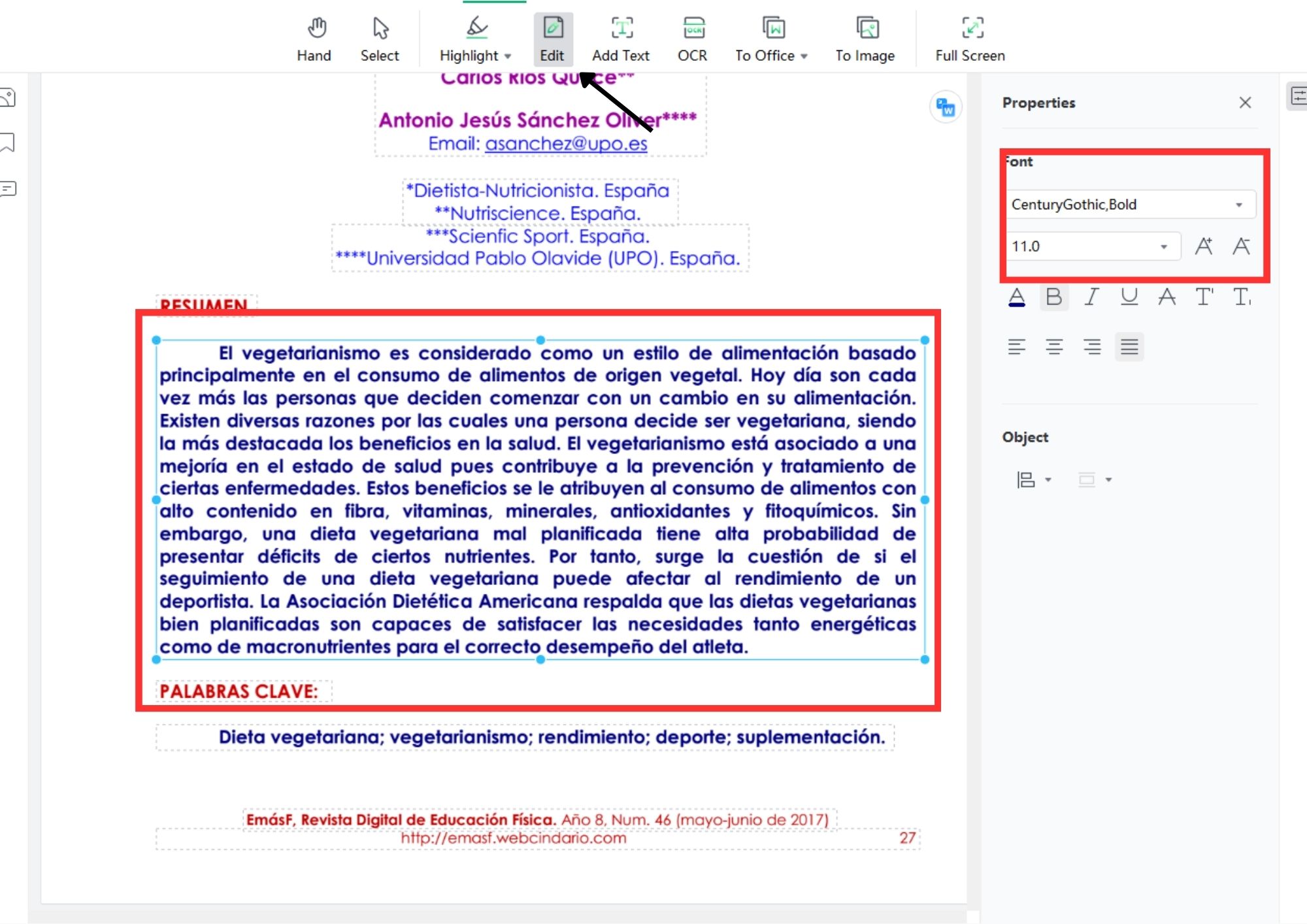 detect font in Afirstsoft PDF