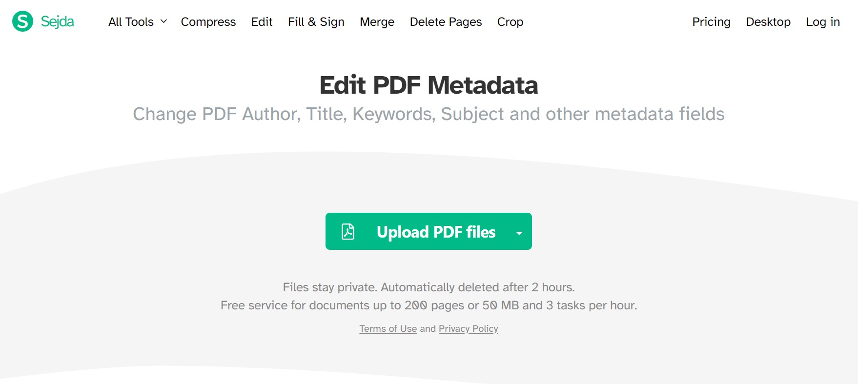 Upload PDF Files