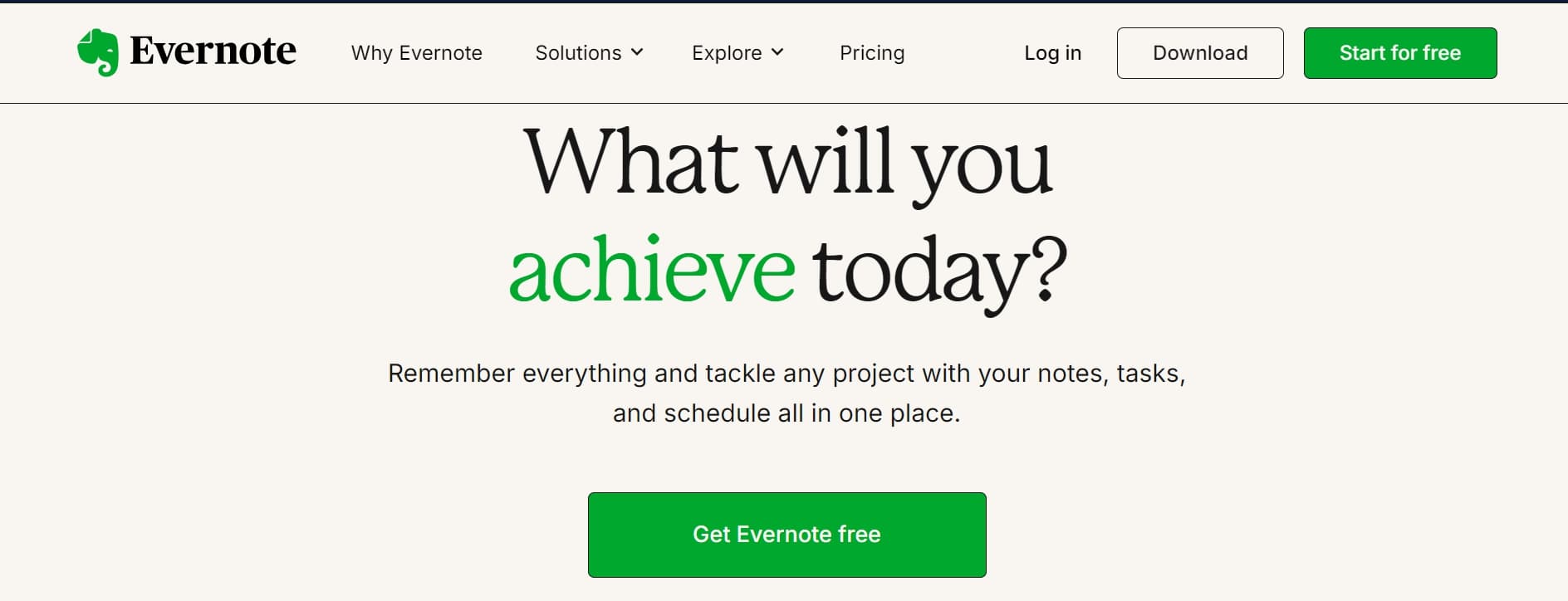 Digital Note-Taking App: Evernote