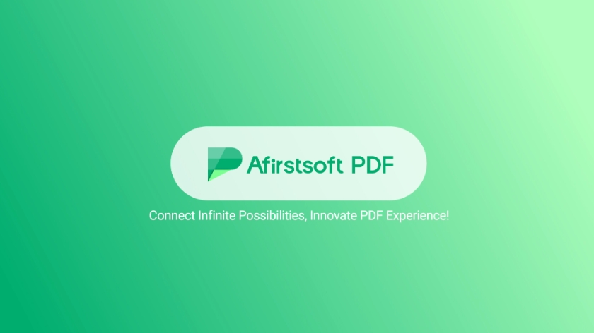 Afirstsoft PDF Slogan