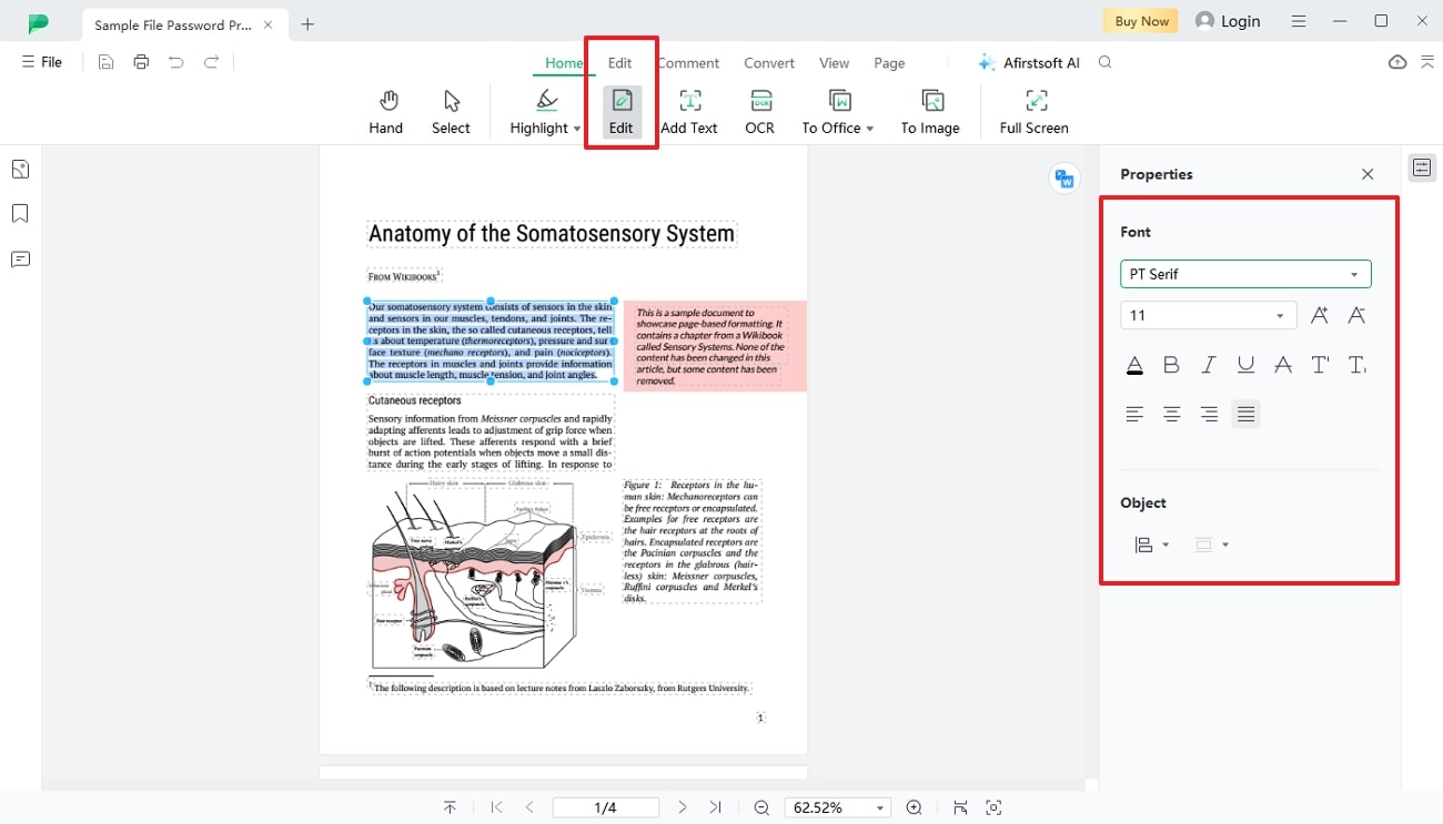 edit pdf across afirstsoft pdf