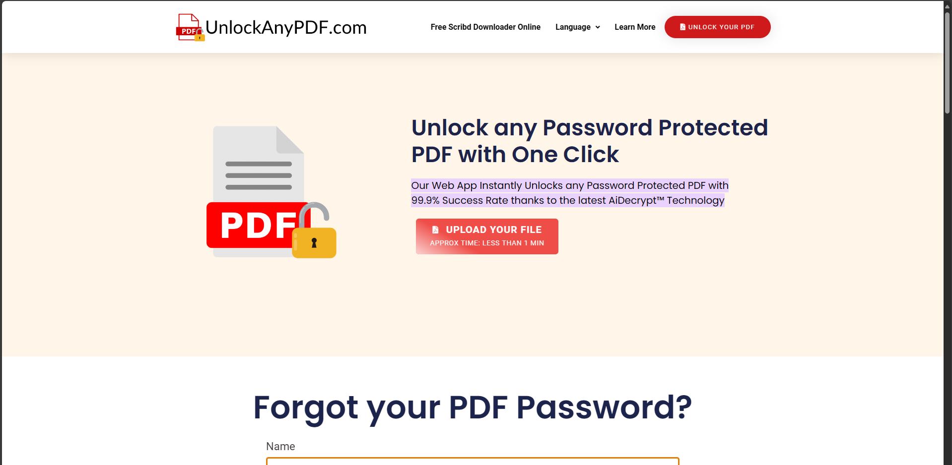 UnlockAnyPDF