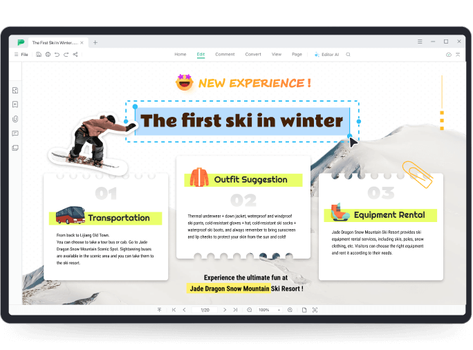Enhance Your PDFs with Precision Editing