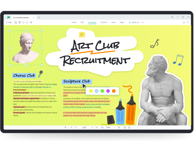 Dynamic PDF Annotation