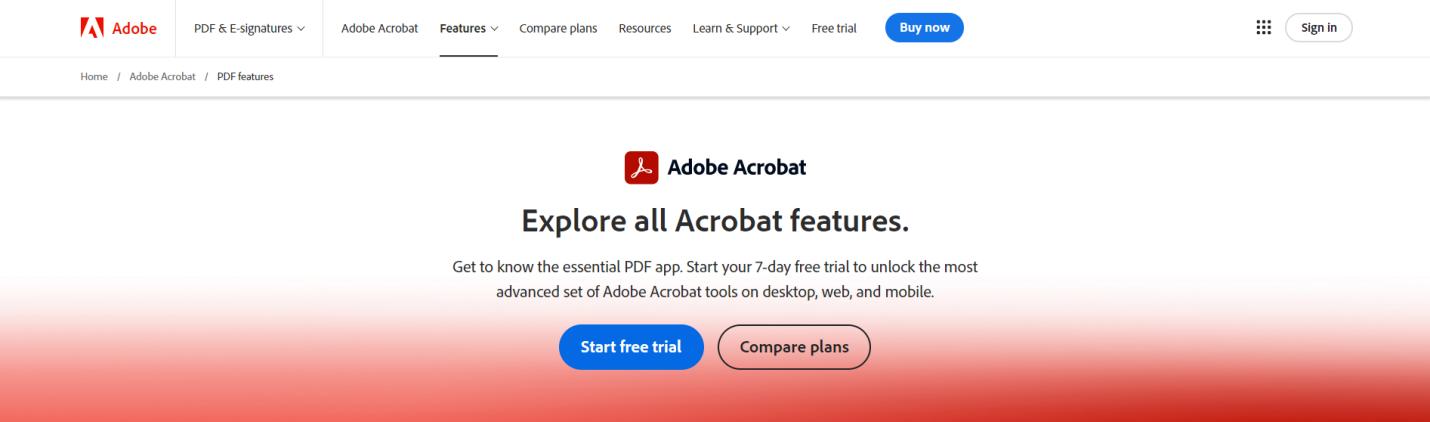 adobe acrobat website