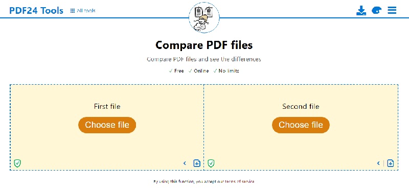 pdf24 adobe compare pdf alternative