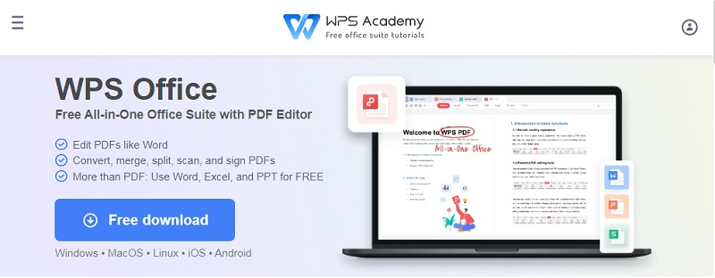 auto scroll pdf files with wps pdf