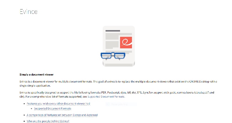 evince best pdf reader for linux