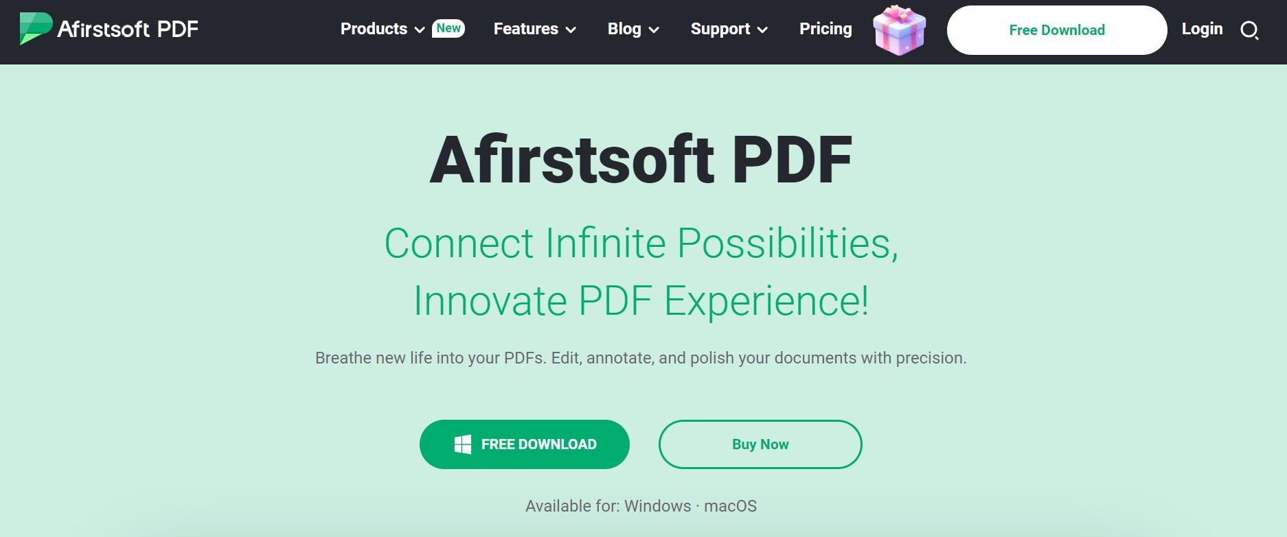 afirstsoft pdf reader