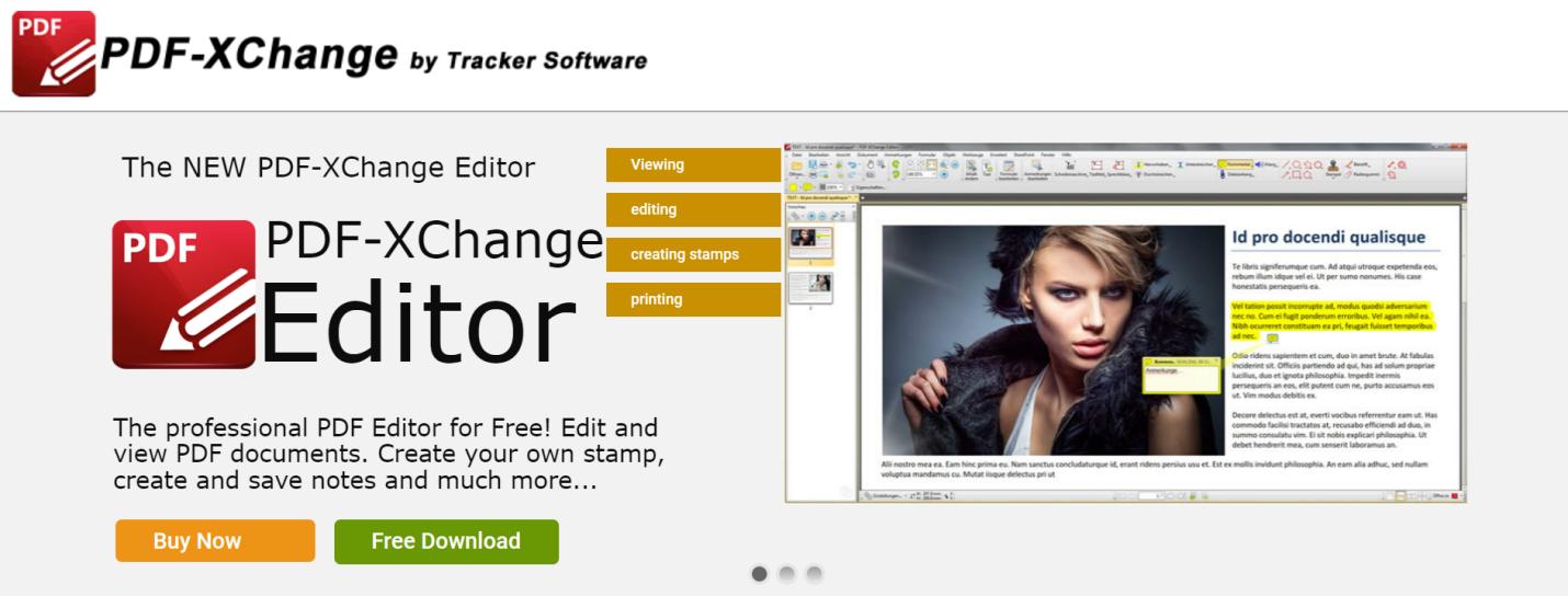 pdf xchange viewer and editor