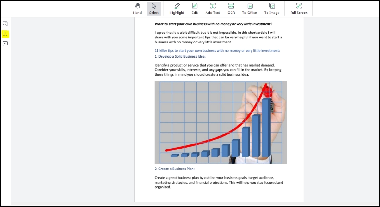 how to add bookmarks to pdf in Afirstsoft pdf