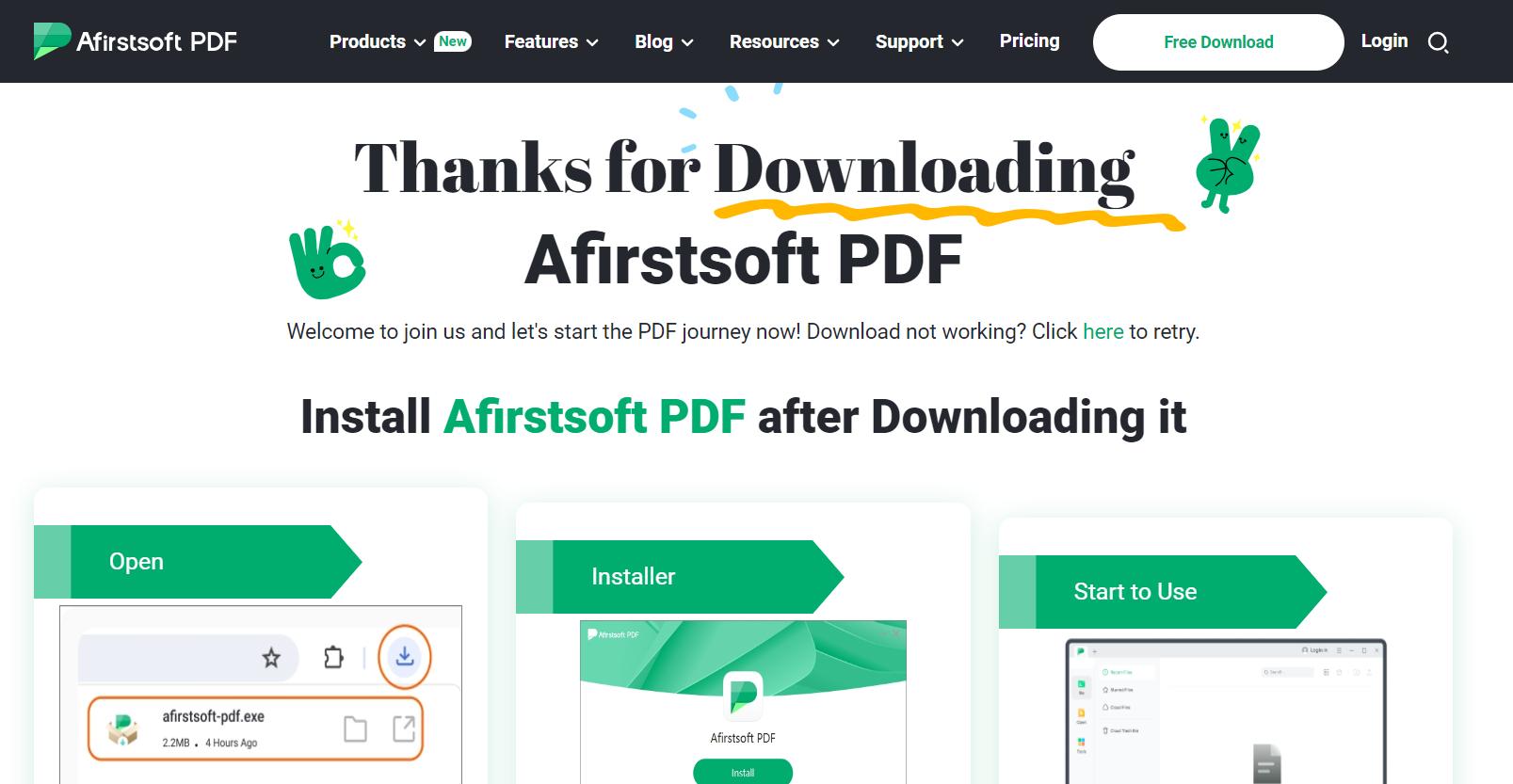 downloading afirstsoft pdf