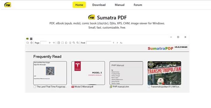 sumatra homepage