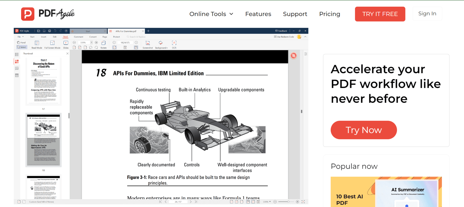 pdf agile user interface