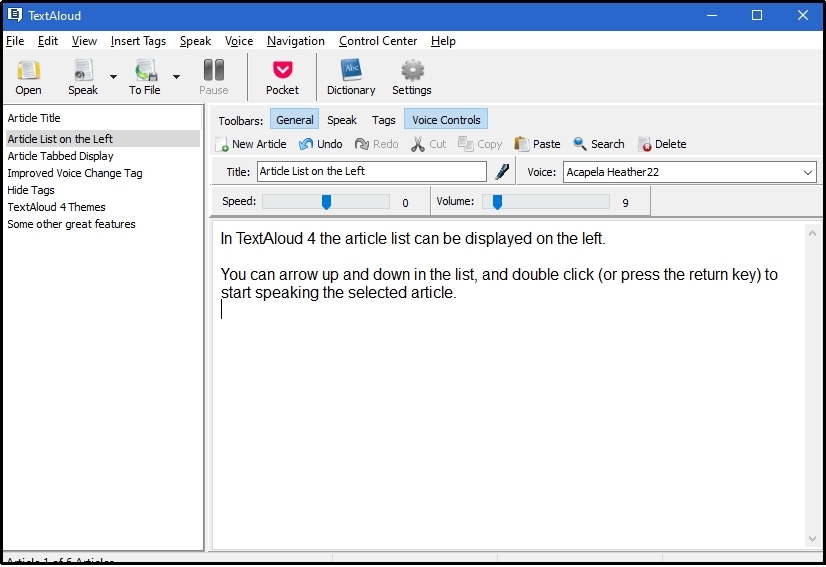 textaloud pdf reader interface