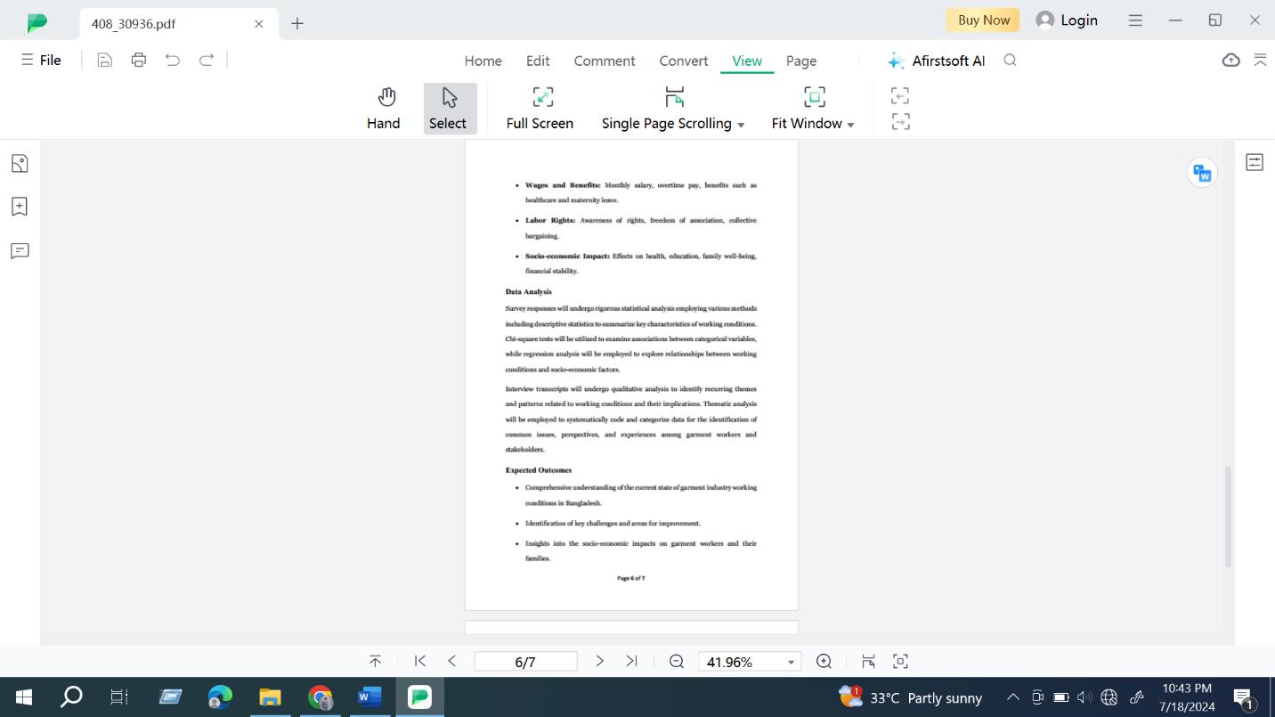 view and organize pdf in afirstsoft pdf