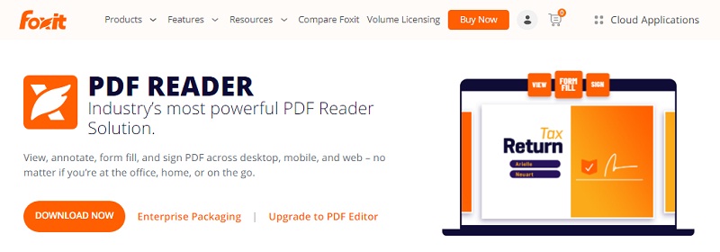 foxit to convert pdf text into audio speech