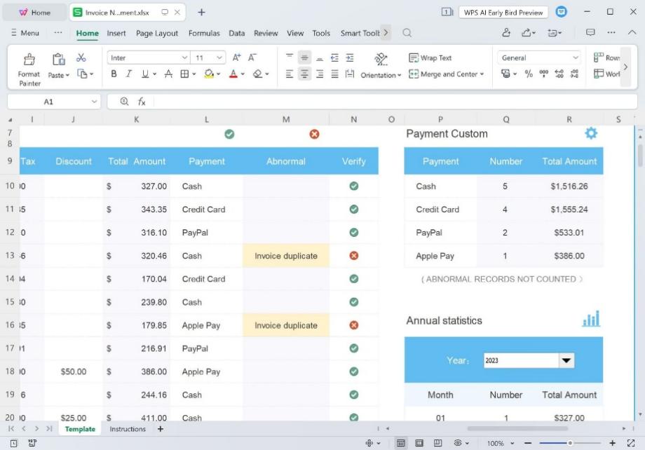 wps office interface