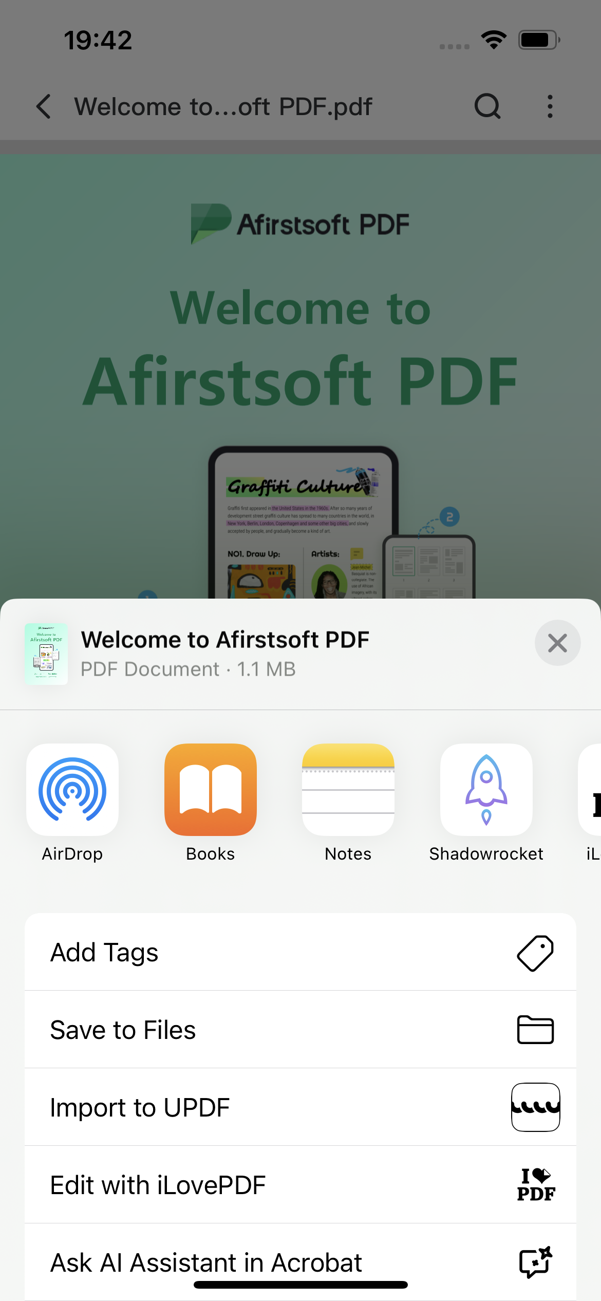 Afirstsoft PDF