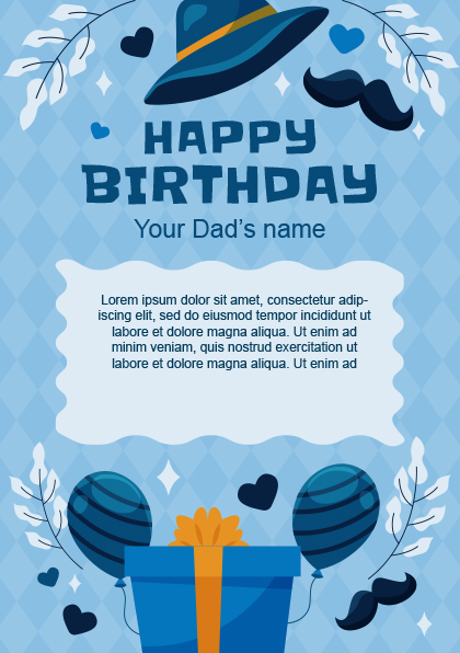 Nice birthday wishes for shops dad