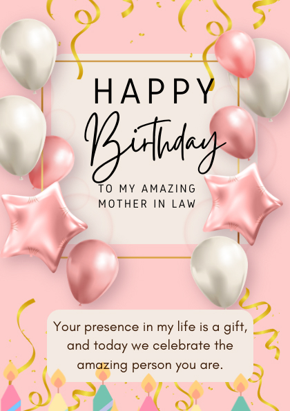 birthday wishes for mother-in-law