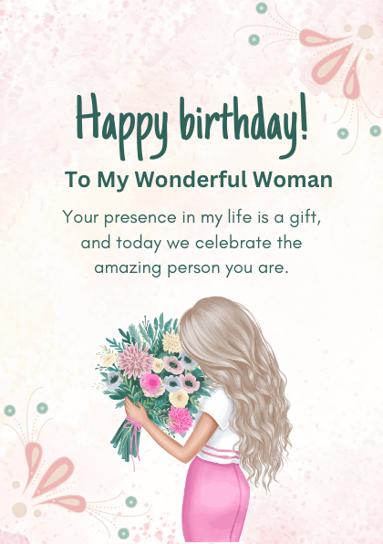 birthday wishes for women