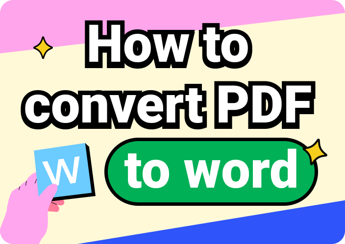 How to Convert PDF to Word